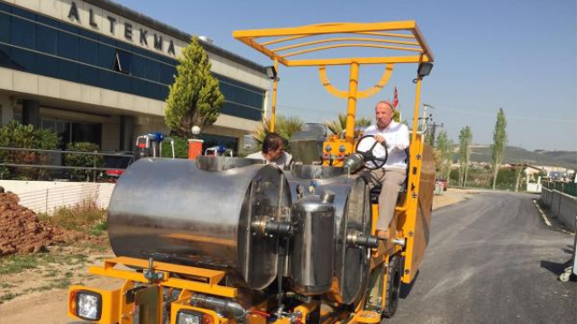 İlk yerli üretim çizgi makinesi İlk yerli üretim çizgi makinesi