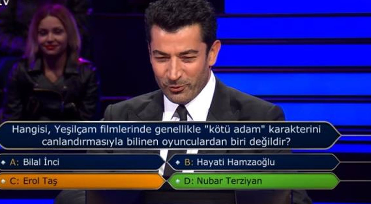 Kenan İmirzalıoğlu’dan Yeşilçam sorusunu bilemeyen yarışmacıya tepki: İyi ki çekildin