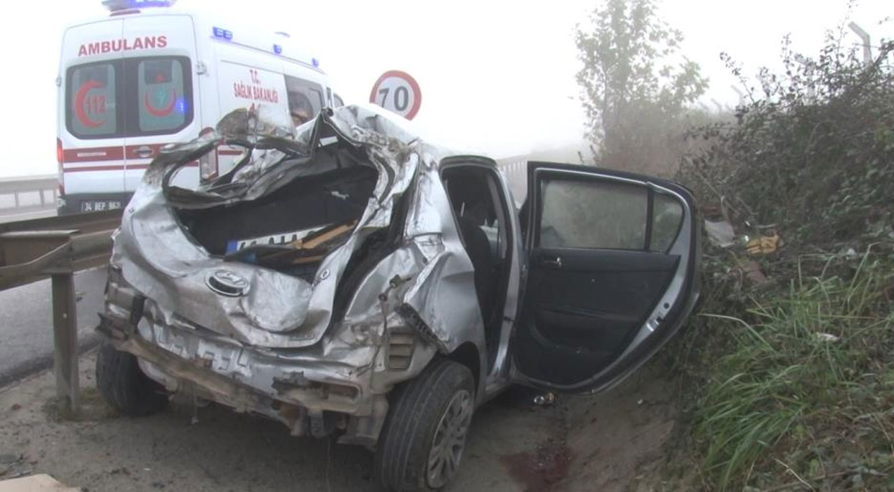 Siz kazayı getirdi: 10 takla atarak durabildi