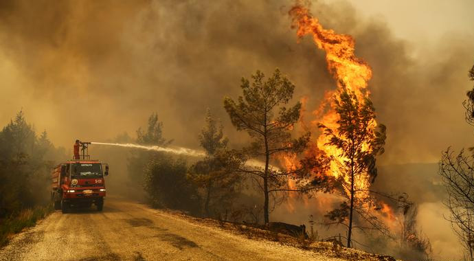 Orman yangınlarında son gelişmeler