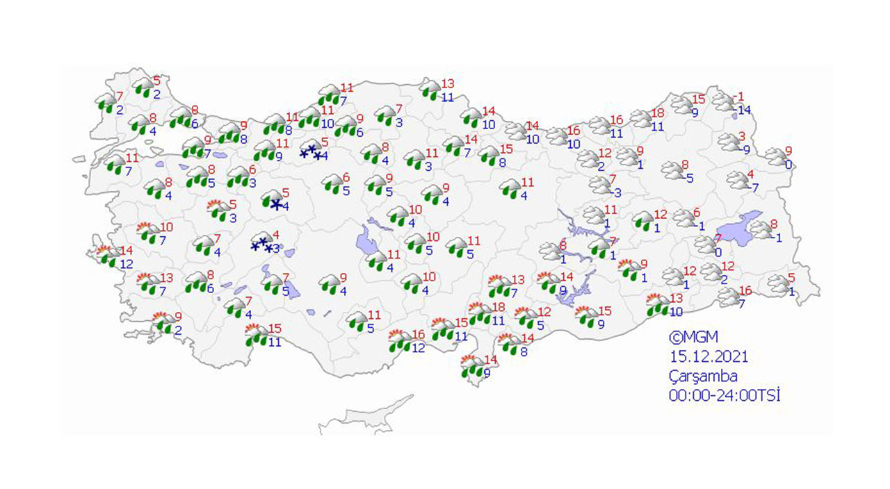 Meteoroloji uyardı: Hava sıcaklıkları 6 derece birden düşecek