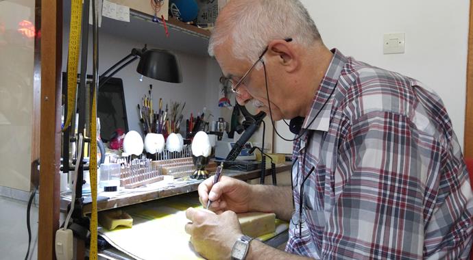 Yumurta kabuğundan sanat