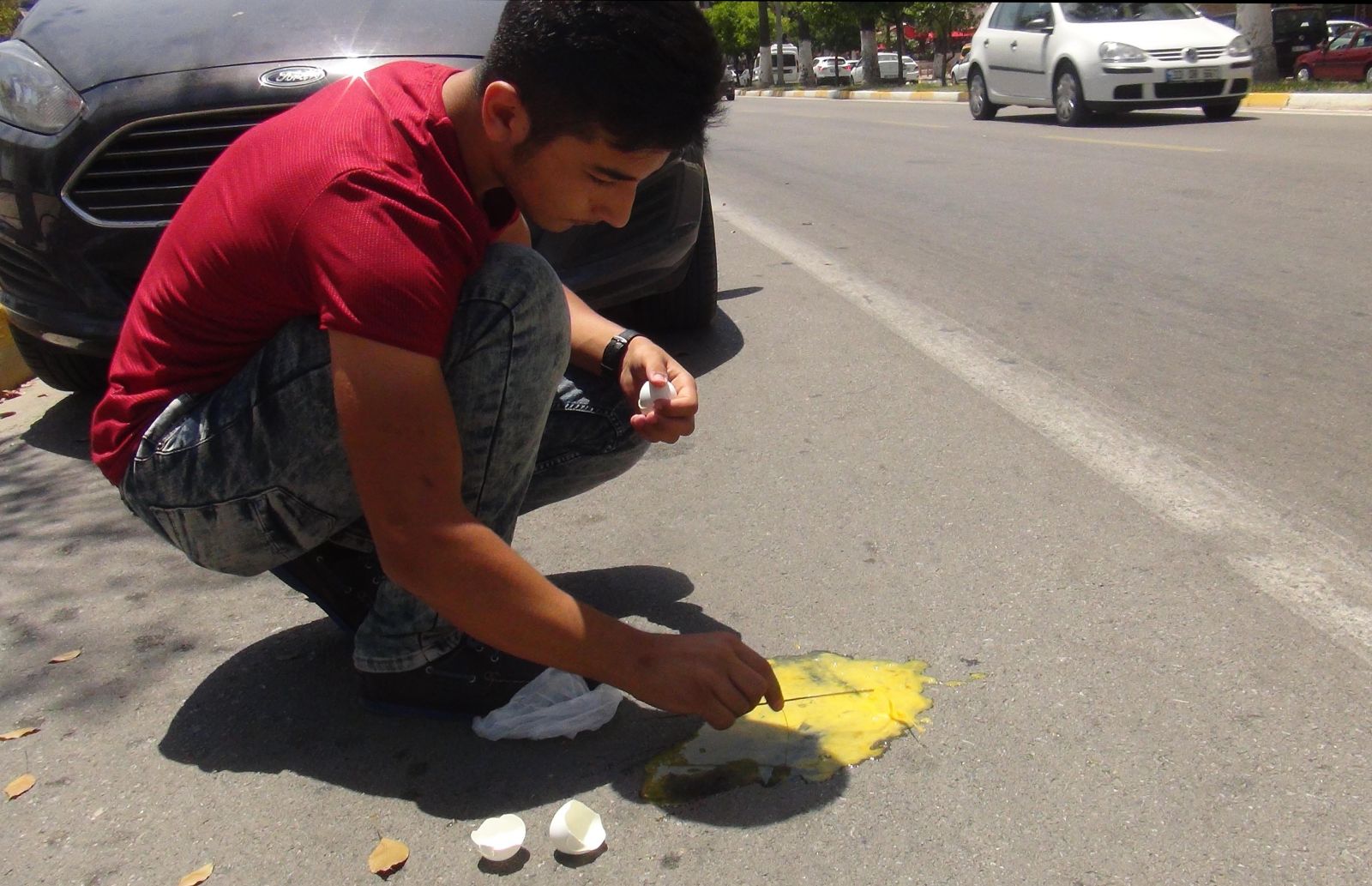 Yumurta pişiren Muğlalıya, Adanalıdan etli cevap!