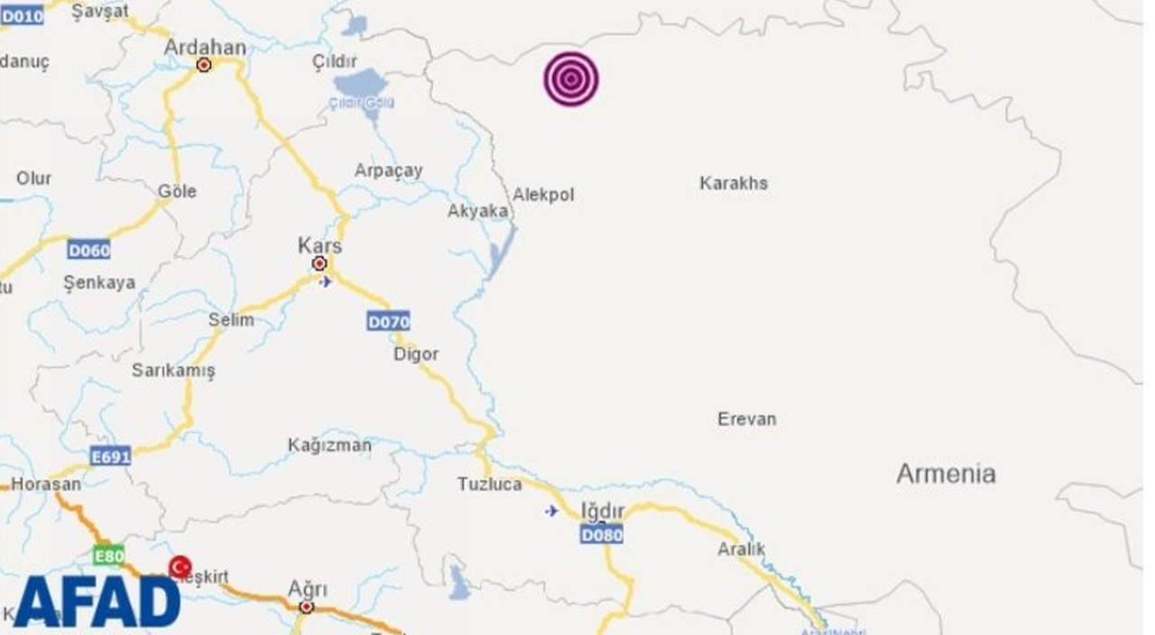 Ermenistan'daki deprem Türkiye'yi salladı! Valiliklerden peş peşe açıklama geldi