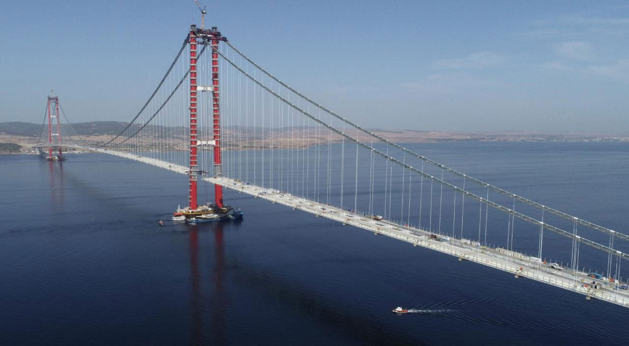 1915 Çanakkale Köprüsü'nde sona gelindi