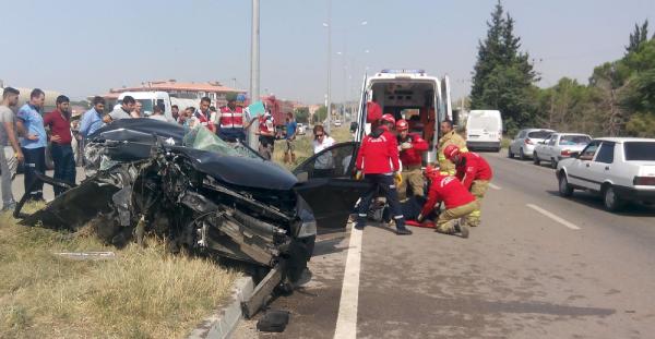 Korkunç kazadan inanılmaz kurtuluş