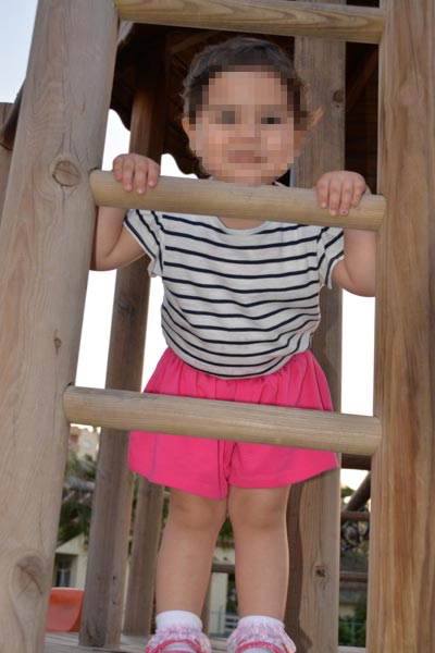 Tuanna, babasıyla çok mutlu