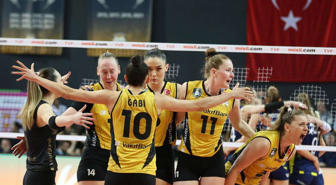Vakıfbank'tan son 5 sezonda 4'üncü, toplamda 13. şampiyonluk...