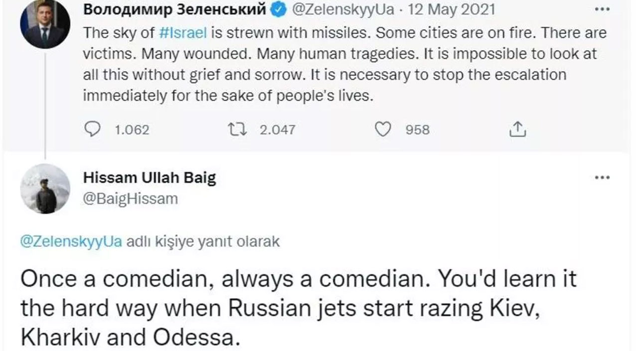 Murat Kekilli’den hatırlatma: Pakistanlı genç, Zelenskiy'i uyarmıştı