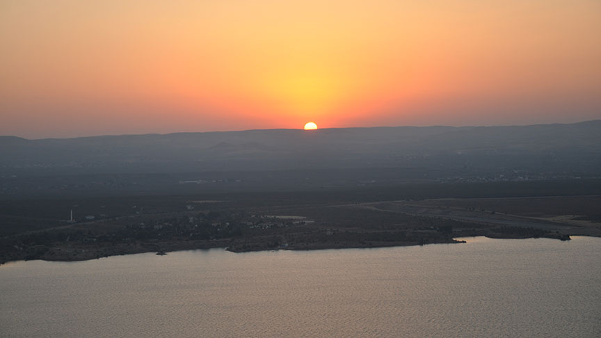 Gün doğumunu Zeugma'da karşıladılar