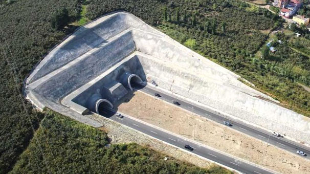 Yeni Zigana Tüneli kazılıyor