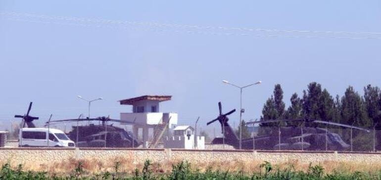 Sınırın sıfır noktasında hareketlilik! Helikopterler konuşlandı…