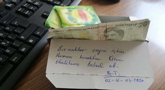 Karantinanın ardından yurtlarda duygulandıran mektupları kaldı