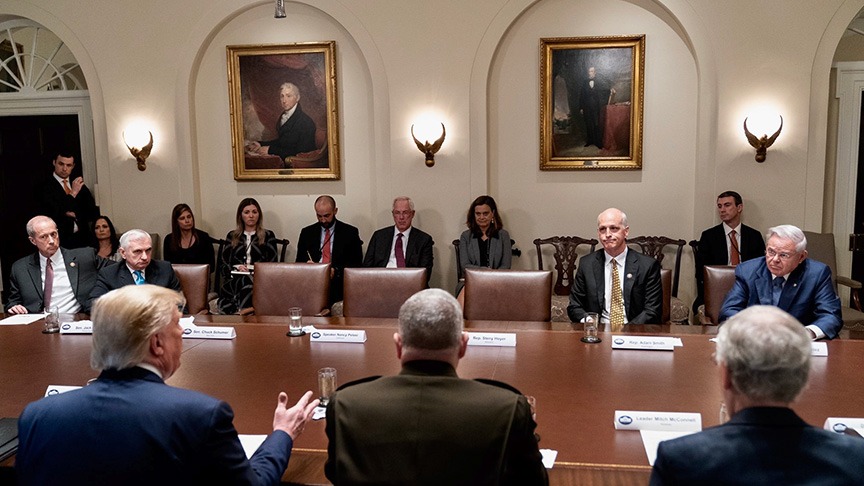 Beyaz Saray'da 'gergin' Suriye toplantısı