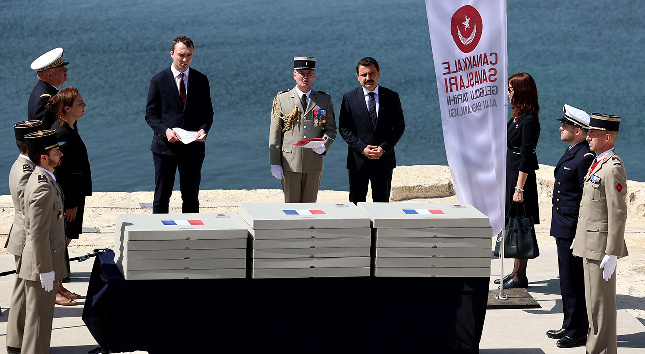 107 yıl sonra bulundu, sadece birinin kimliği tespit edilebildi: 17 Fransız askerin kemikleri nakledildi