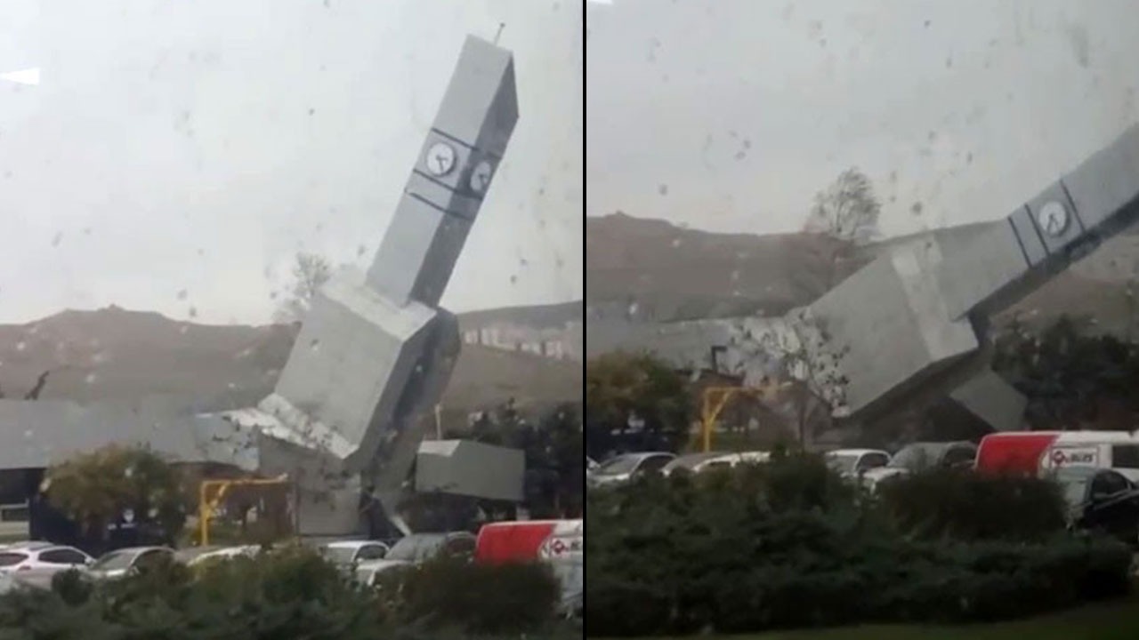 Fırtına İstanbul'u yıktı geçti