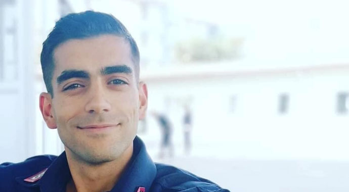 Kaza kurşunuyla hayatını kaybeden uzman çavuş, Tokat'ta toprağa verildi