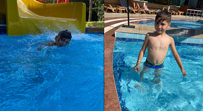 8 yaşındaki çocuk havuzda boğuldu, anne sinir krizi geçirdi