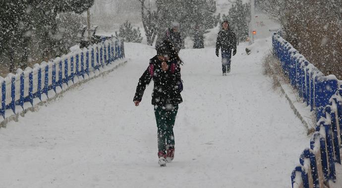 İlk kar tatili haberi geldi!