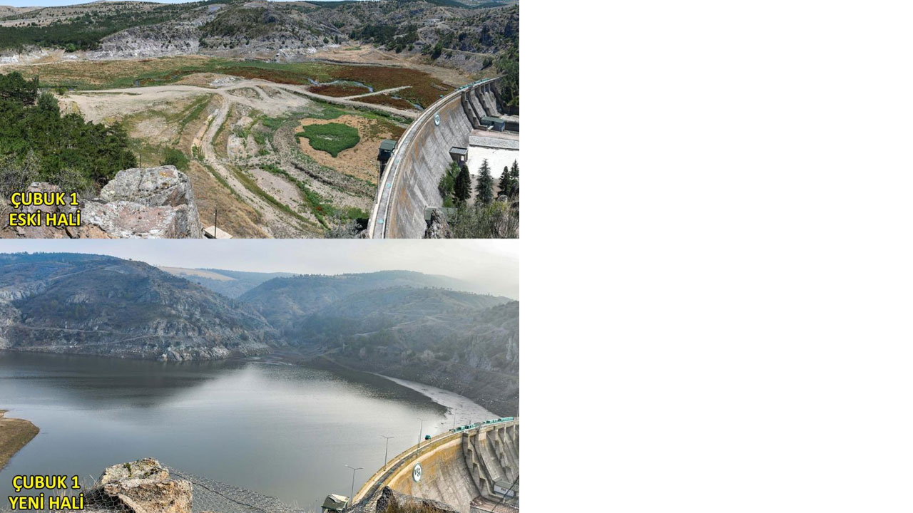 Çubuk-1 Barajı eski günlerine döndü: 27 yıl sonra bir ilk