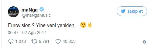 Türkiye Eurovision'a geri mi dönüyor?