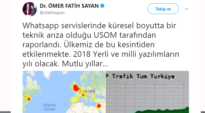 Whatsapp neden açılmıyor, girilmiyor? (Whatsapp Çöktü mü?) Whatsapp'a neden giremiyorum?