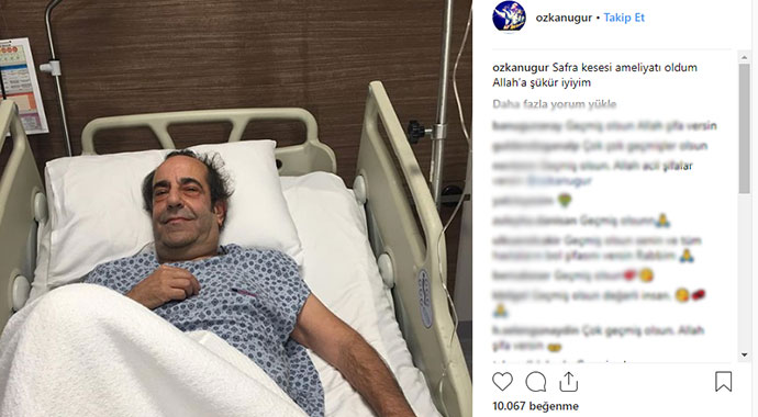 Müzisyen Özkan Uğur ameliyat oldu