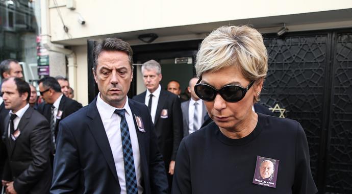 İshak Alaton son yolculuğuna uğurlanıyor
