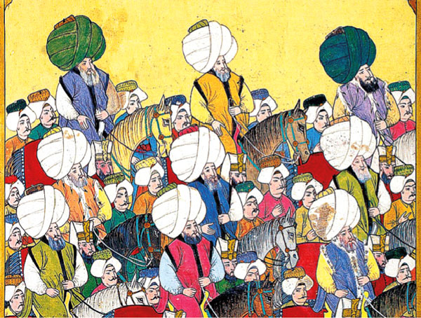 Melekler de sarıklıydı