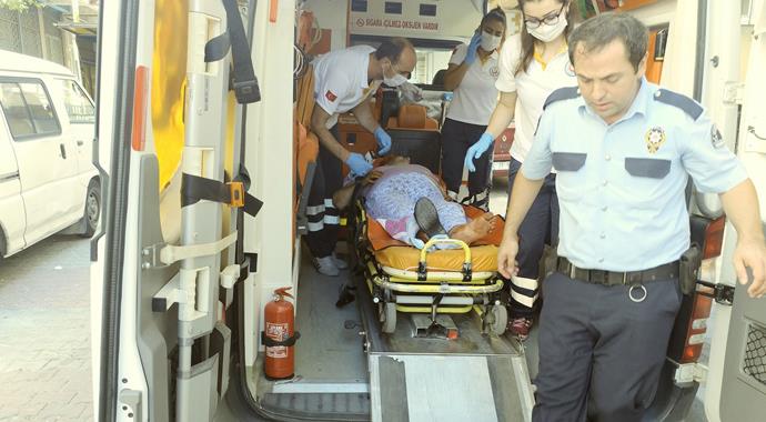Yaşlı kadının çığlıkları vatandaşı harekete geçirdi