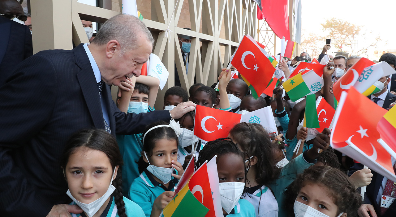 Türkiye Dakar Büyükelçiliği Cumhurbaşkanı Erdoğan'ın katılımıyla açıldı