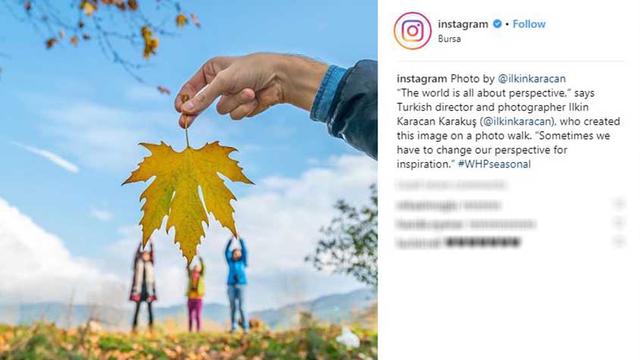 Instagram'ın resmi hesabı Bursa'dan fotoğraf paylaştı