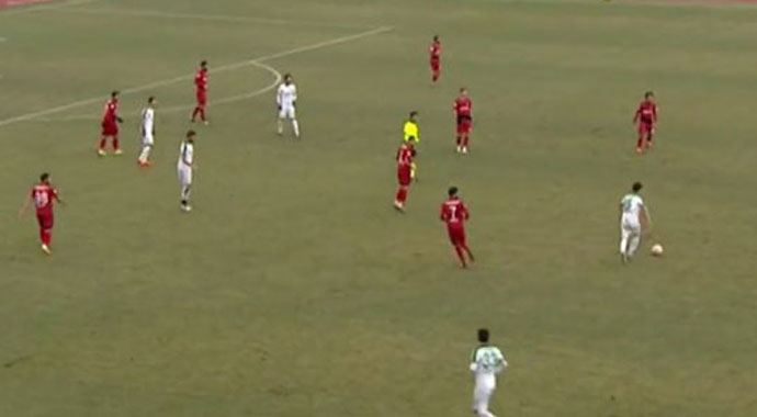 Kırklareli'nde gol yağmuru! 4 gol 1 kırmızı kart