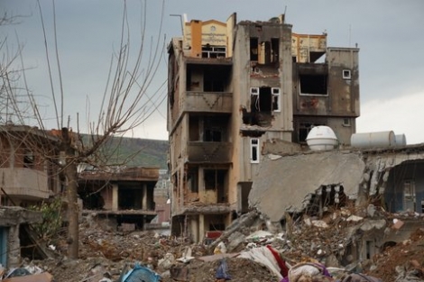 Fotoğraflarla operasyon sonrası Cizre sokakları