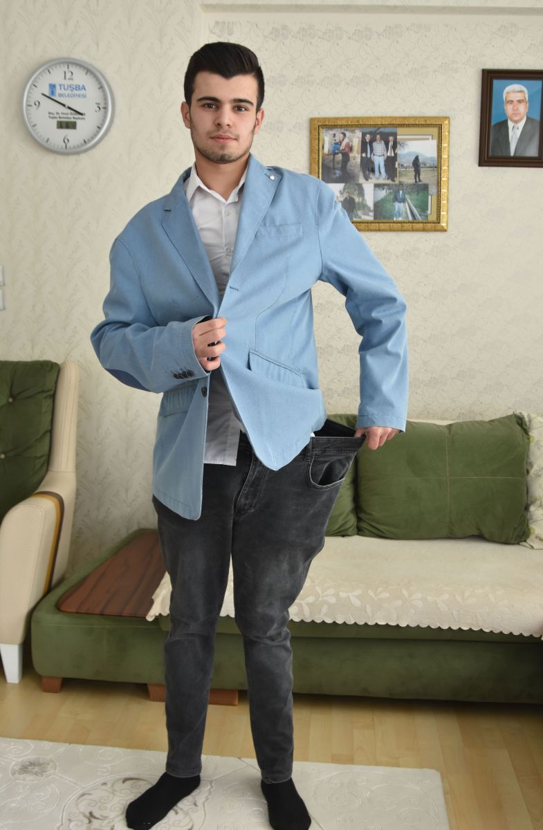 Arkadaşları 'şişko' diye dalga geçince 6,5 ayda 53 kilo verdi