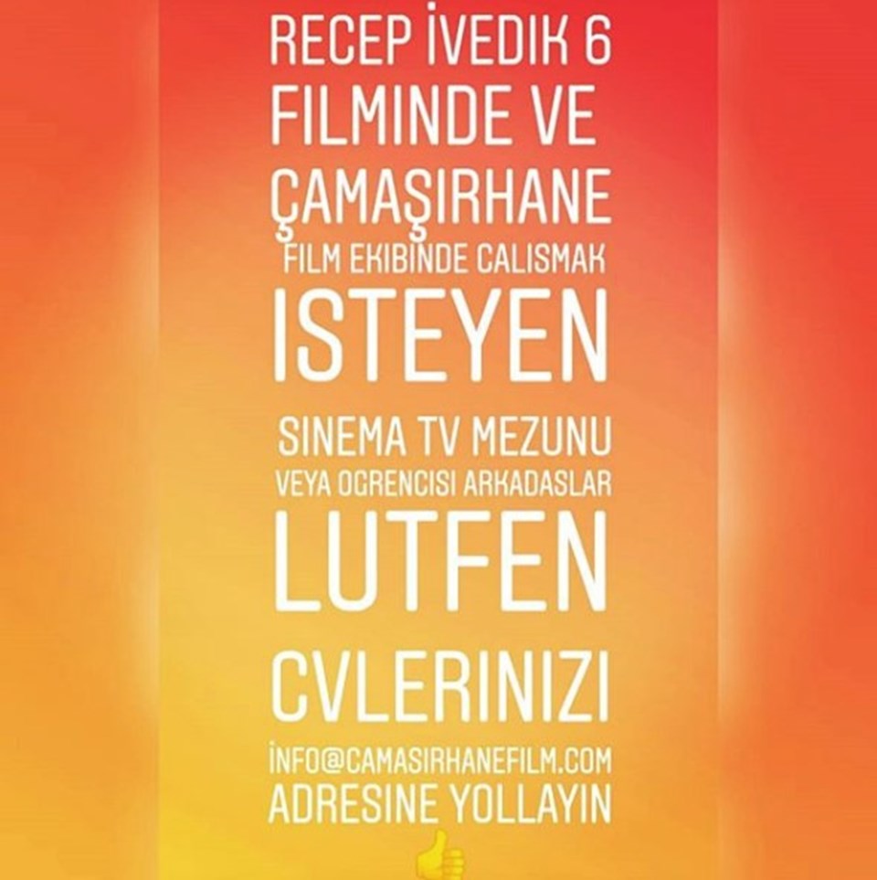 Şahan Gökbakar'dan Recep İvedik için iş ilanı