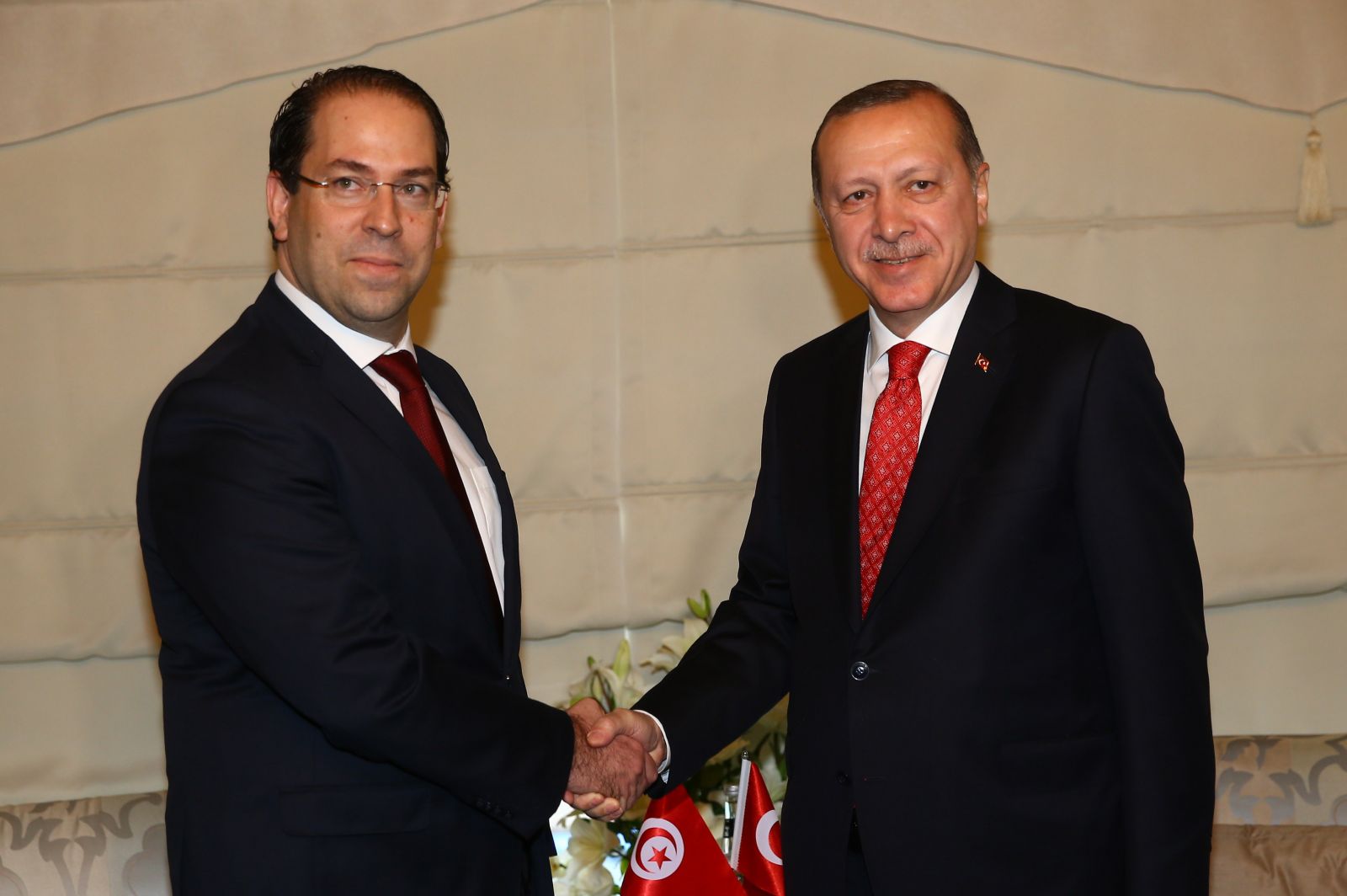 Cumhurbaşkanı Erdoğan'dan Tunus'ta önemli görüşmeler