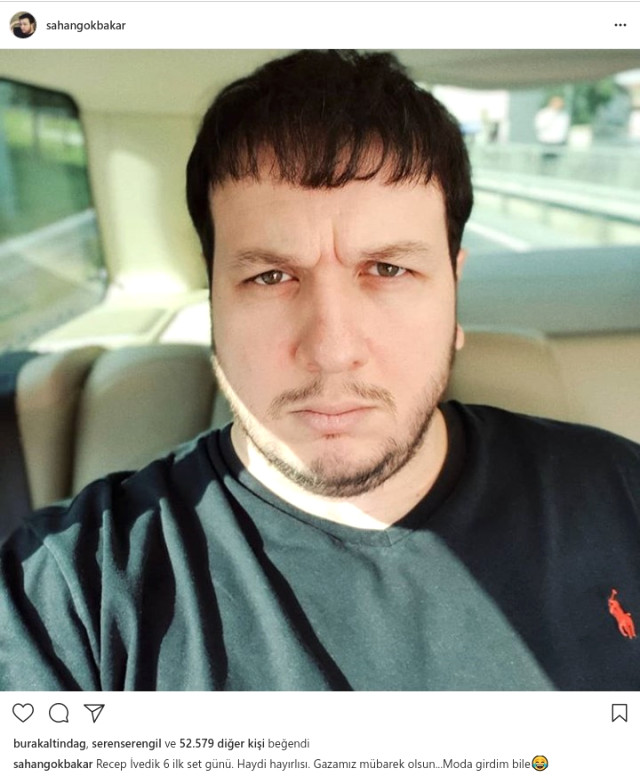 Şahan Gökbakar'dan Recep İvedik 6 paylaşımı