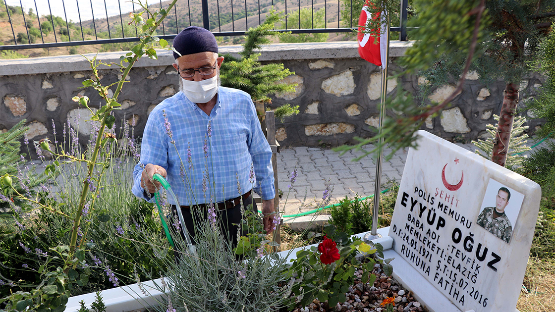 15 Temmuz şehidi Eyyüp Oğuz'un babası evladıyla gurur duyuyor