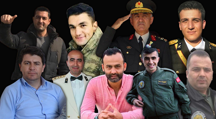 Şehitlerden geriye acı öyküler kaldı