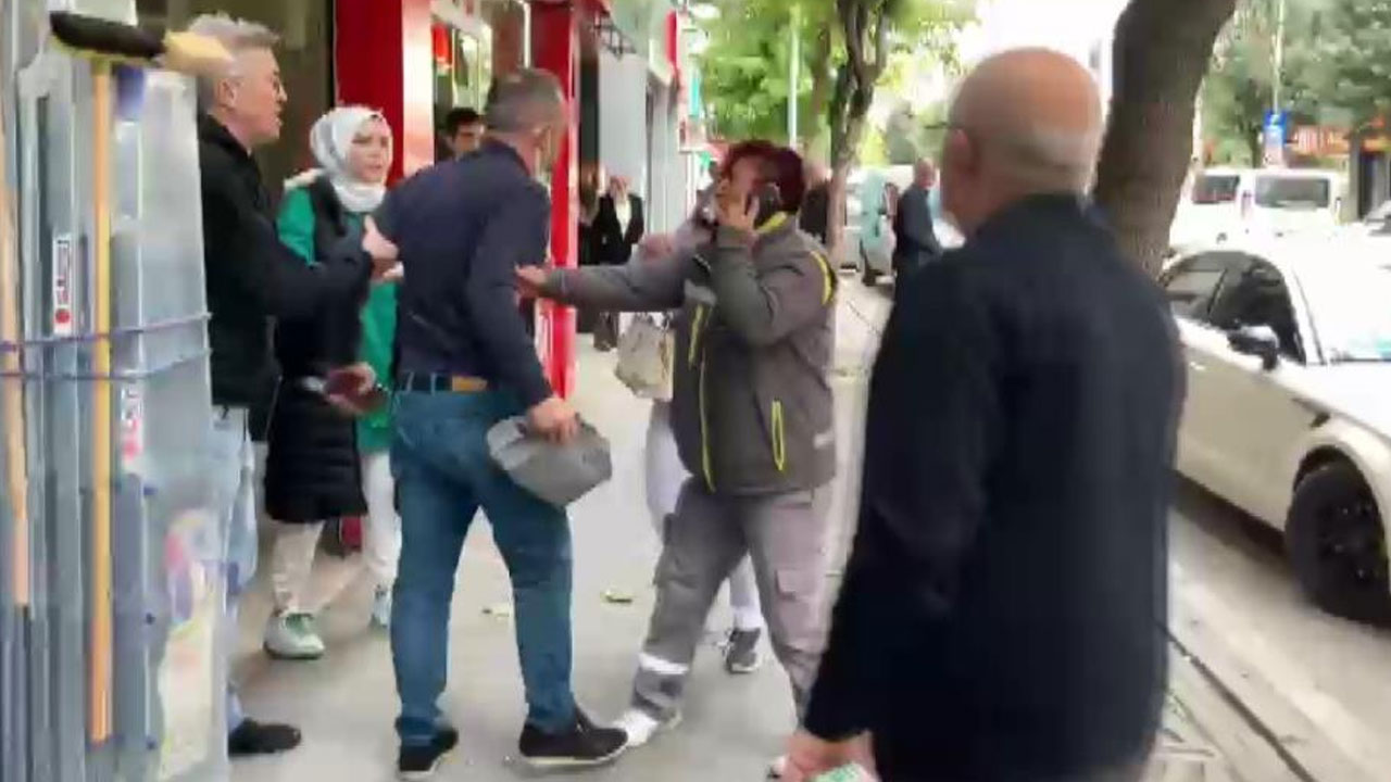Sokak ortasında kadına şiddet: Tepki gösteren kadınlara da saldırdı