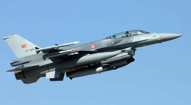 14 F-16 savaş uçağının Suriye sınırında