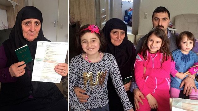 Alman polisinden hasta yolcuya kötü muamele Alman polisinden hasta yolcuya kötü muamele