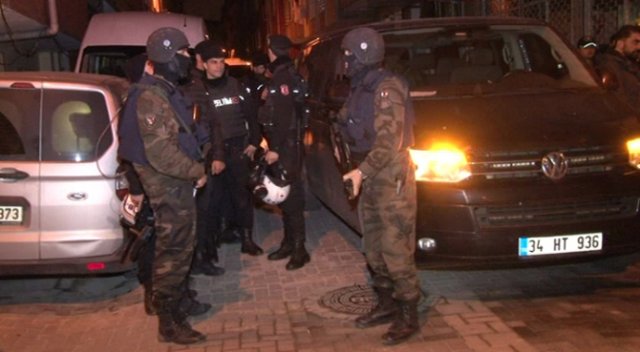 İstanbul’da hava destekli operasyon İstanbul’da hava destekli operasyon