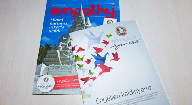 THY'den görme engelliler için anlamlı jest THY'den görme engelliler için anlamlı jest