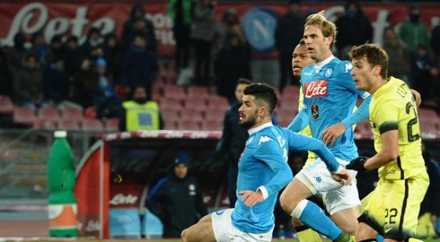 Inter, Napoli'yi kupa dışı bıraktı Inter, Napoli'yi kupa dışı bıraktı