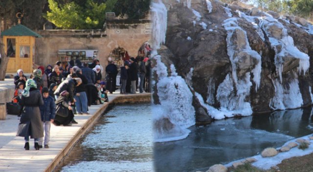 Şanlıurfa’da iki farklı manzara birden Şanlıurfa’da iki farklı manzara birden