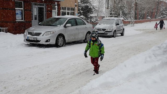 3 ilde eğitime kar engeli 3 ilde eğitime kar engeli
