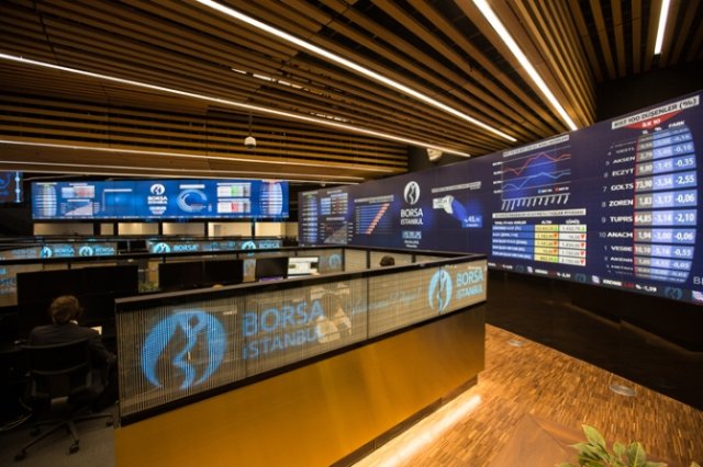 Borsa günün ilk yarısını ekside geçti Borsa günün ilk yarısını ekside geçti
