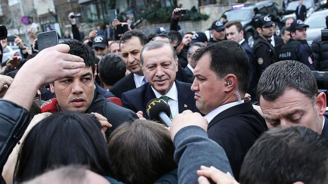 Cumhurbaşkanı Erdoğan'a sürpriz doğum günü kutlaması